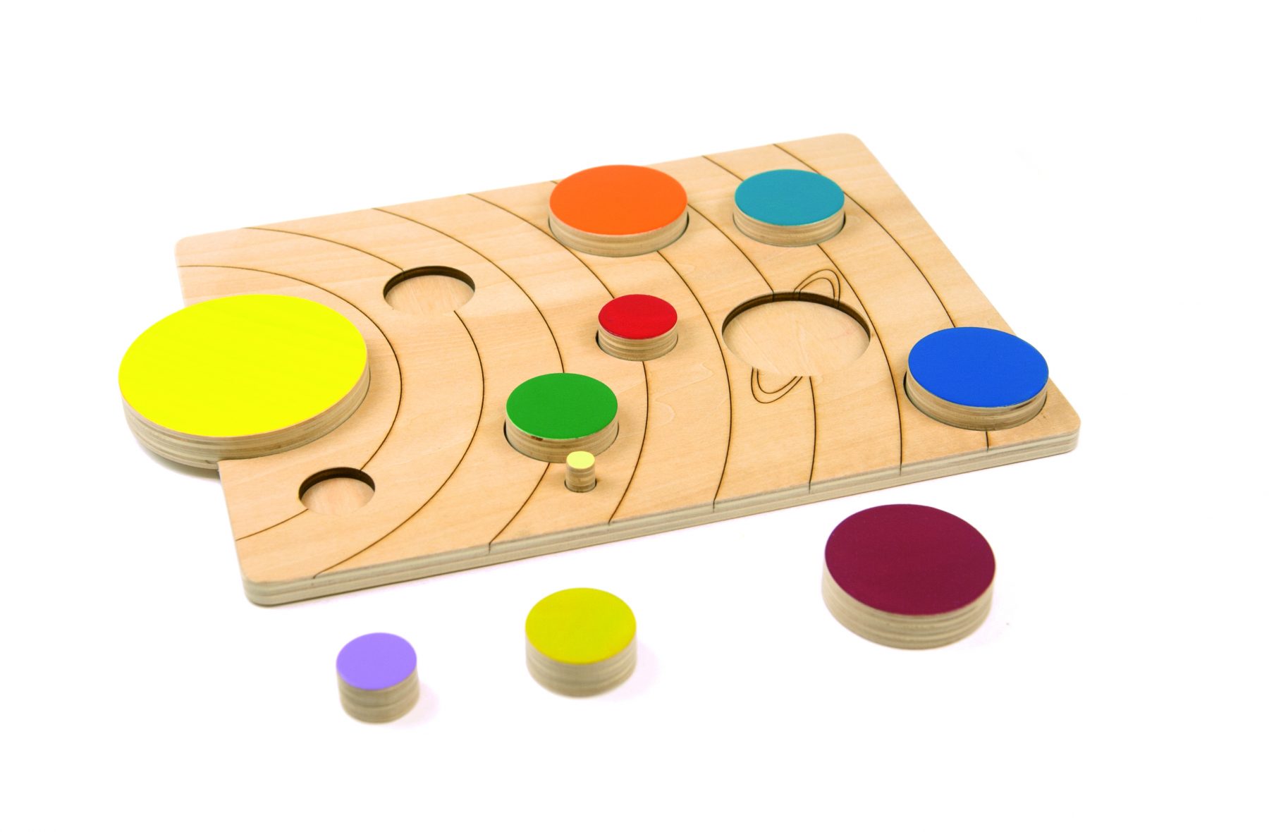 Puzzle lemn Sistem solar jucariidezece.ro (4)