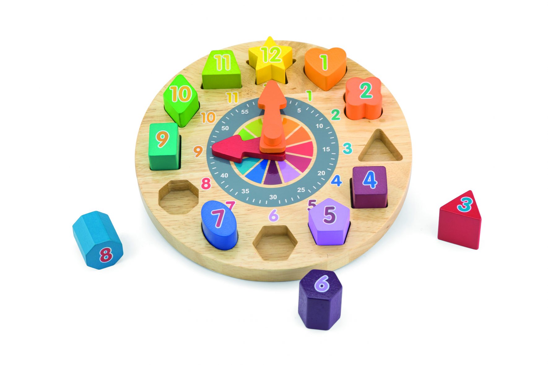 Puzzle lemn ceas 3d jucariidezece.ro (2)