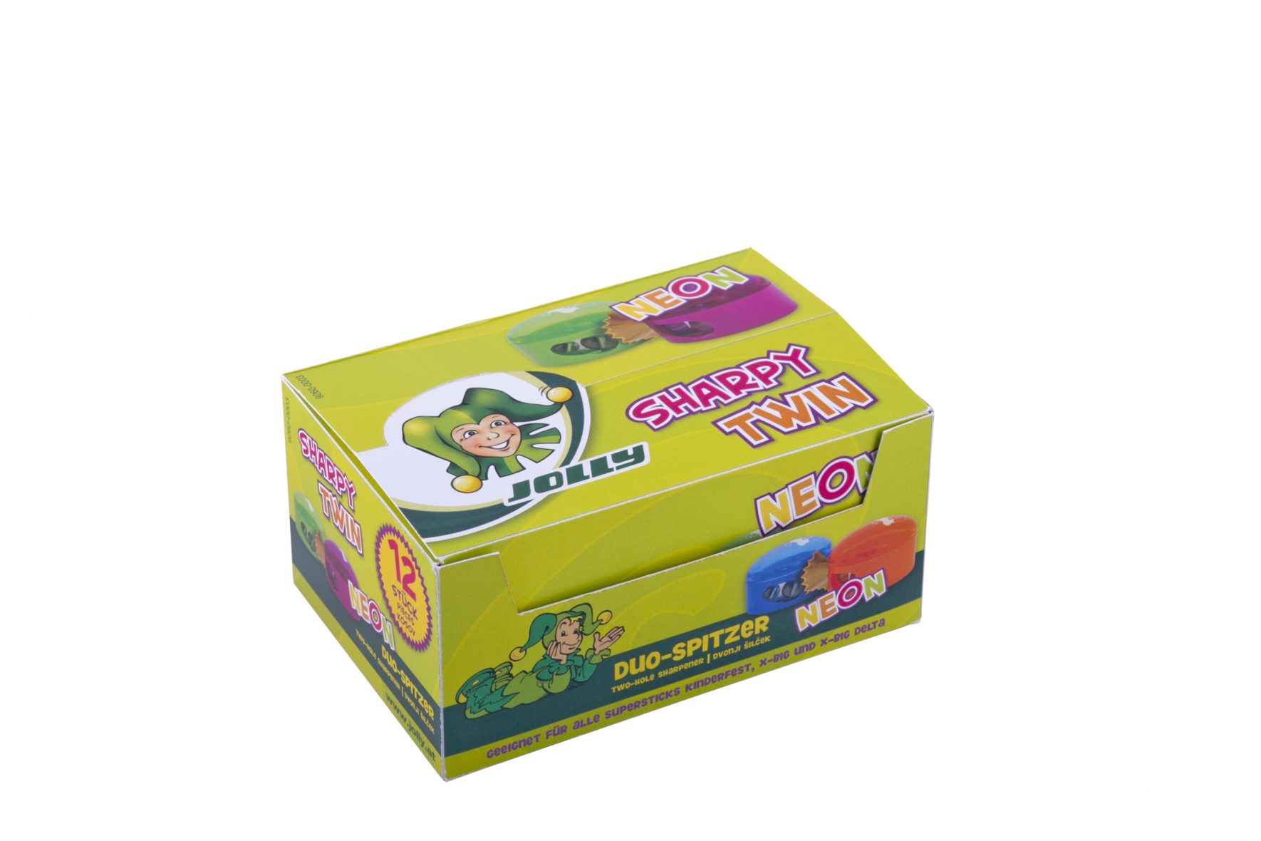 Jolly ascutitoare dubla neon – jucariidezece.ro (2)