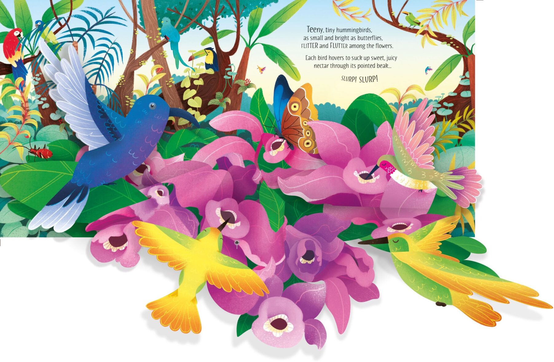 9781474986045 Usborne Book Pop up Birds – Carte 3D jucariidezece.ro (2)