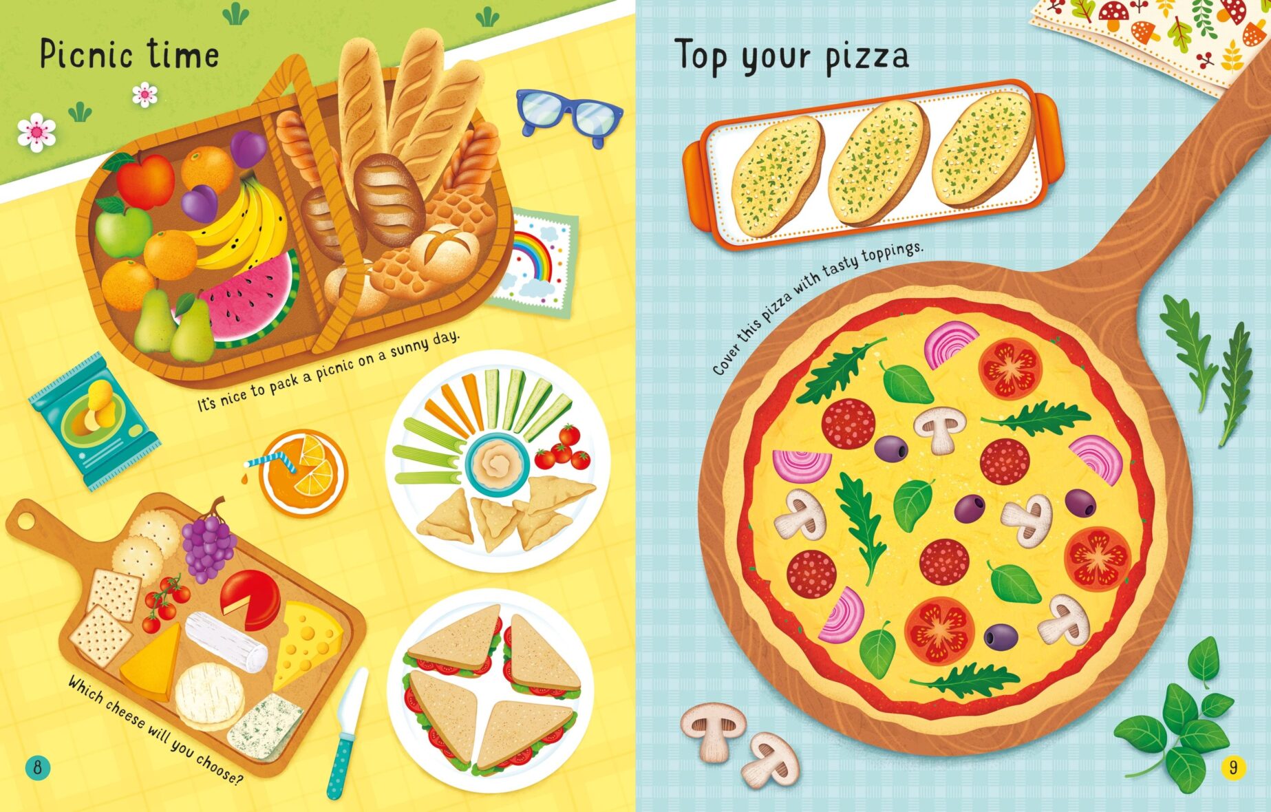 9781474986588 Usborne First Sticker Book Mealtime jucariidezece.ro (5)