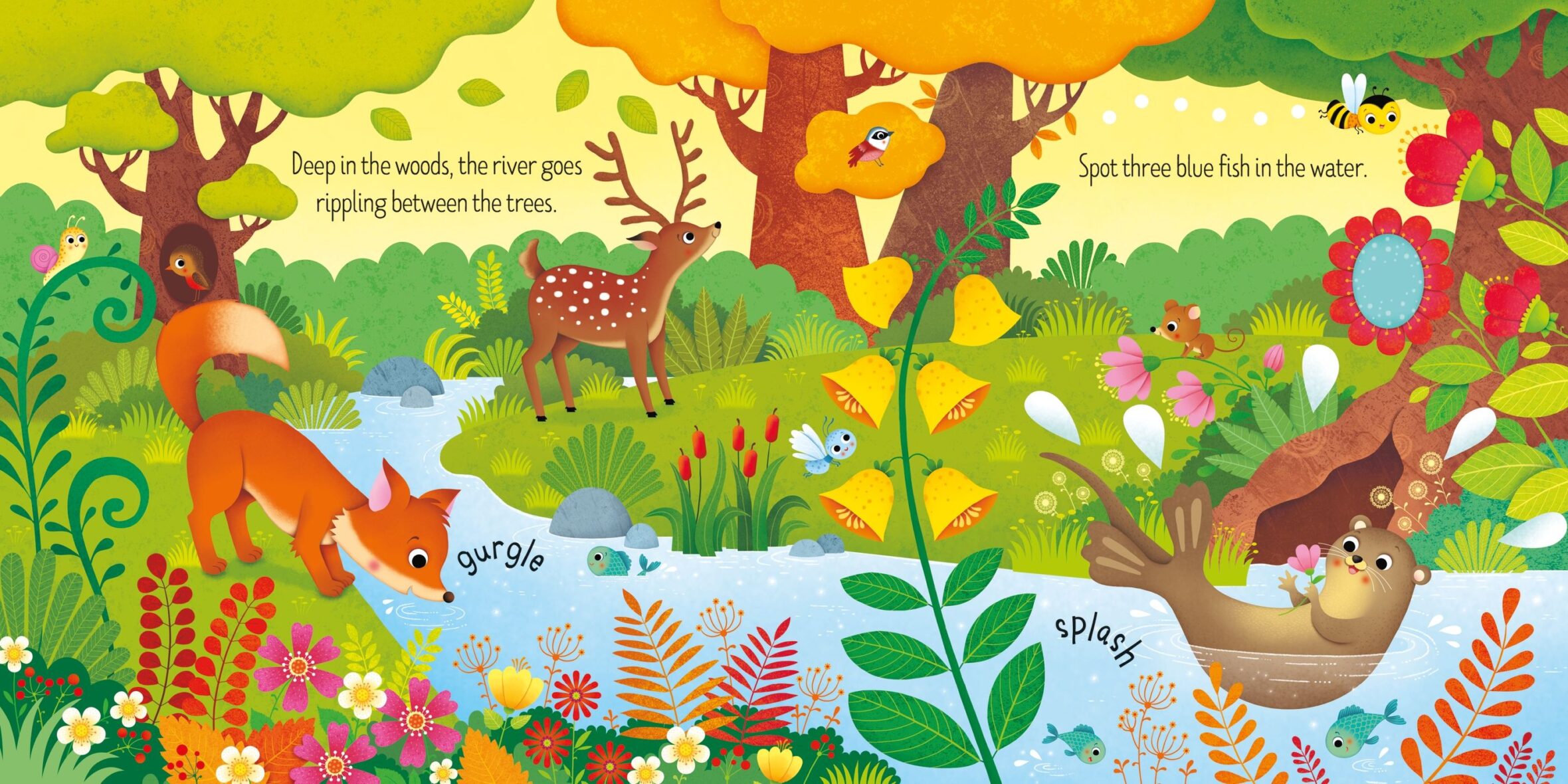 9781474988780 Usborne Book and 3 Jigsaws Woodland jucariidezece.ro (7)