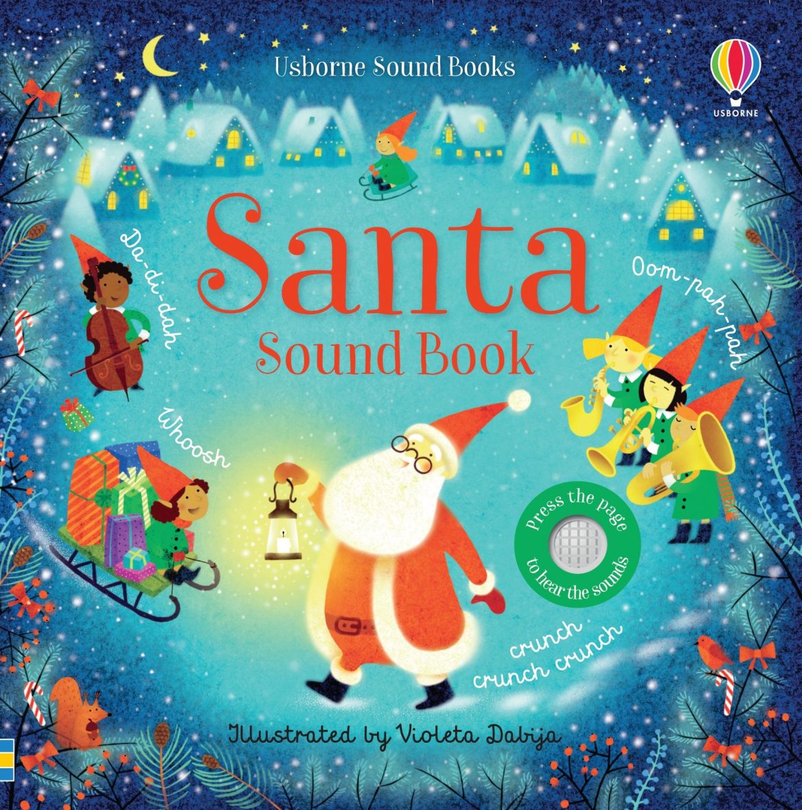 Carte cu sunete – Santa Sound Book