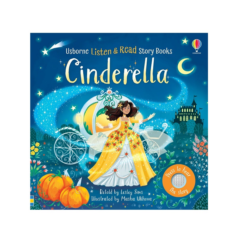 Ascultă și citește povestea – Cinderella Listen & Read Story Book