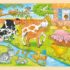 Puzzle din lemn, 48 piese - Viata la ferma jucariidezece.ro