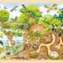 Puzzle din lemn 96 piese deasupra si dedesubt in natura jucariidezece.ro