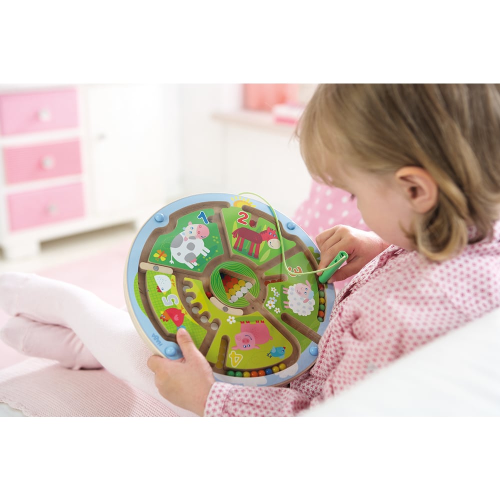 Joc magnetic, labirint, Haba – Ferma jucariidezece.ro (2)