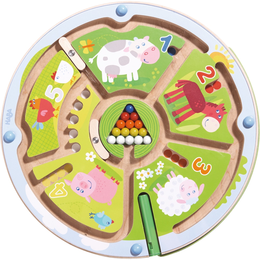 Joc magnetic, labirint, Haba – Ferma